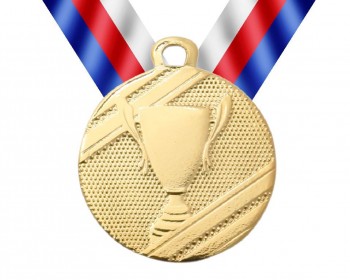 Medaile MD106.01 zlato s trikolórou