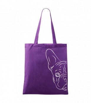 Bavlněná taška fialová HANDY - T16