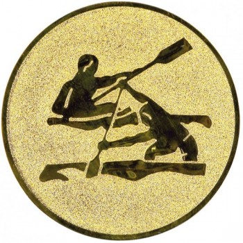 Emblém kanoistika zlato 25 mm