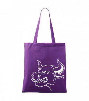 Bavlněná taška fialová HANDY - T14