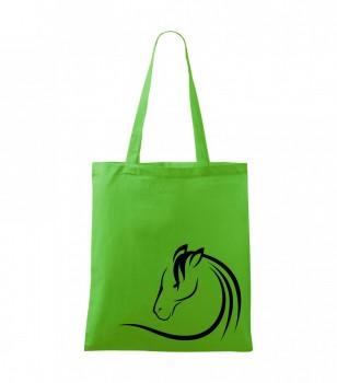 Bavlněná taška světle zelená HANDY - T17