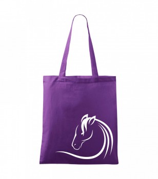 Bavlněná taška fialová HANDY - T17