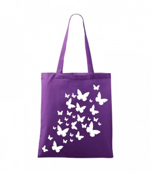 Bavlněná taška fialová HANDY - T20