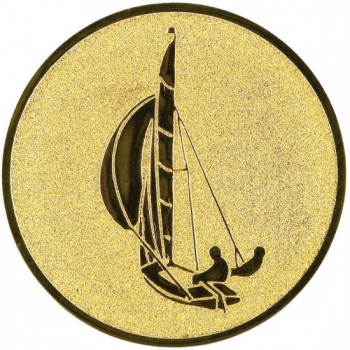 Emblém jachtingczlato 50 mm