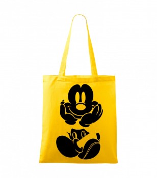 Bavlněná taška žlutá HANDY - T261