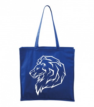 Bavlněná taška královská modrá CARRY - T02