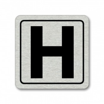 Piktogram Hydrant stříbro