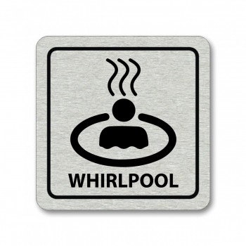 Piktogram Whirlpool stříbro
