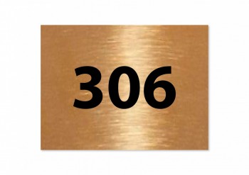 Domovní číslo DP01 bronz