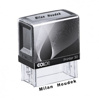 COLOP ® Razítko pro prvňáka Colop Printer 20 černé bezbarvý polštářek / nenapuštěný barvou /