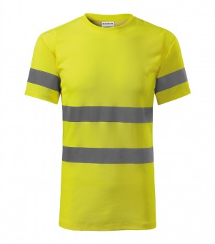 MALFINI ® Reflexní tričko HV Protect reflexní žlutá M pánské