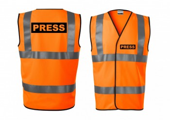 Reflexní vesta oranžová Press 02