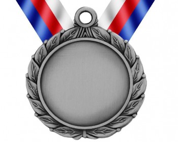Medaile E2240 stříbro s trikolórou