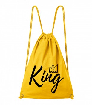 Vak King 02 žlutý/černý potisk
