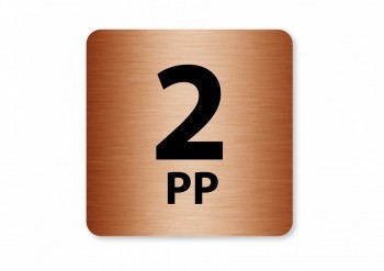 Piktogram 2 PP bronz 02