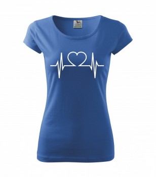 Poháry.com ™ Tričko pro zdravotní sestřičku D22 azurové