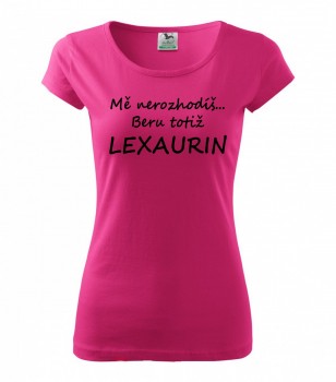 Poháry.com ™ Tričko pro zdravotní sestřičku D27 růžové/č XL dámské