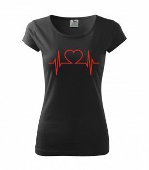 Poháry.com ™ Tričko pro zdravotní sestřičku D22 černé