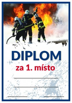 Diplom hasiči D23
