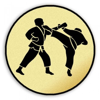 Emblém tištěný Karate 25 mm