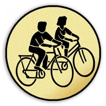 Emblém tištěný Cyklistika 25 mm