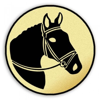 Emblém tištěný Kůň 25 mm