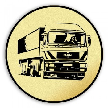 Emblém tištěný Kamión 25 mm