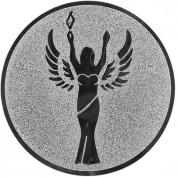 Emblém Victoria stříbro 25 mm