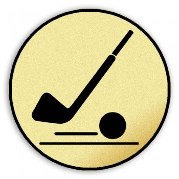Emblém tištěný Golf 25 mm