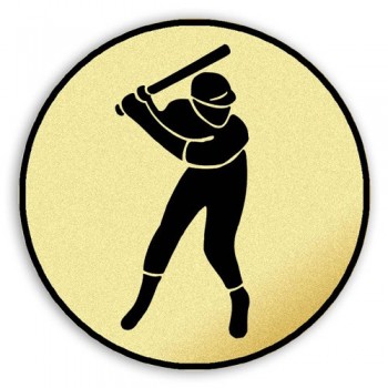 Emblém tištěný Baseball 25 mm