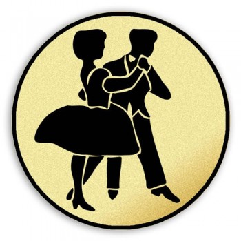 Emblém tištěný Tanec 25 mm