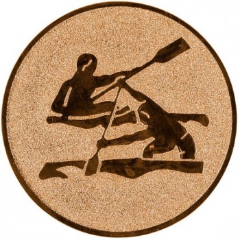 Emblém kanoistika bronz 25 mm