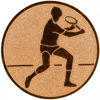 Emblém tenis bronz 25 mm