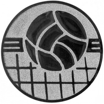 Emblém nohejbal stříbro 25 mm