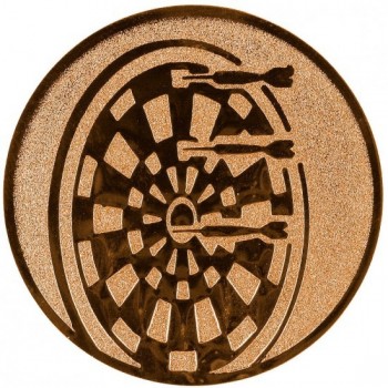 Emblém šipky bronz 25 mm