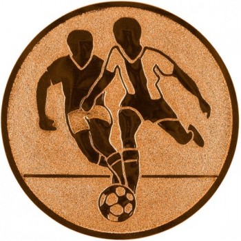 Emblém fotbalista bronz 50 mm