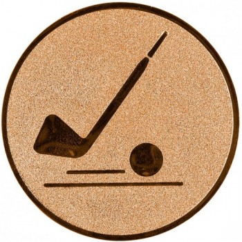 Emblém florbal bronz 25 mm