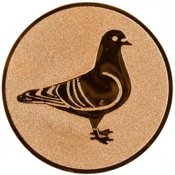 Emblém holub bronz 25 mm