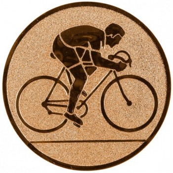 Emblém cyklistika bronz 25 mm