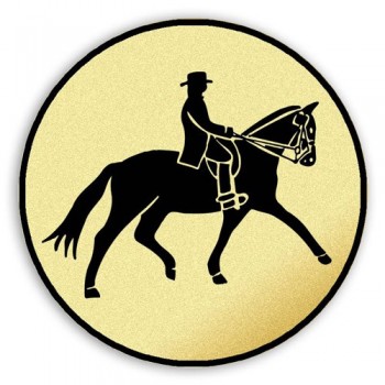 Emblém tištěný Drezura koní 70 mm