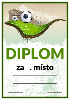 Diplom fotbal D34