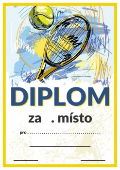 Diplom tenis D29