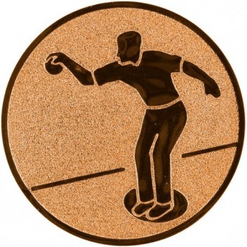 Emblém petanque bronz 25 mm