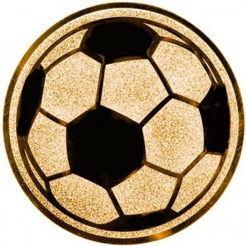 Emblém fotbal míč bronz 25 mm