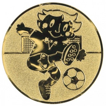 Emblém fotbal děti zlato 50 mm