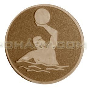 Emblém vodní pólo bronz 50 mm