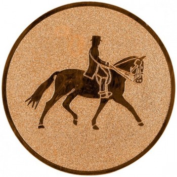 Emblém drezura bronz 25 mm