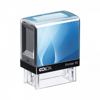 COLOP ® Razítko Colop Printer 10 modré se štočkem zelený polštářek