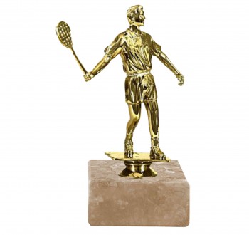 Soška badminton F053 zlato