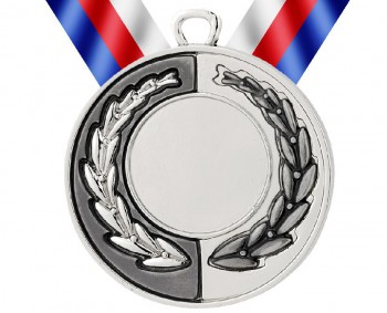 Medaile E2635 stříbro s trikolórou
